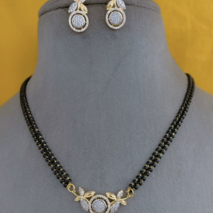 Botanical Diamond Mangalsutra Set