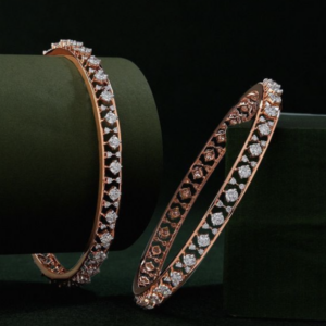Classic Solitaire Diamond Bangles