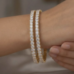 Classic Solitaire Diamond Bangles